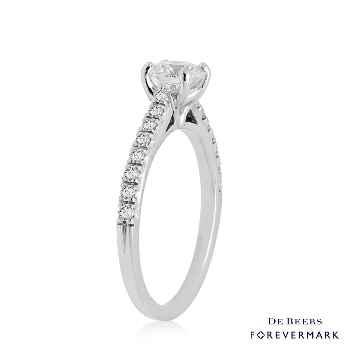 Forevermark Diamond Engagement Ring in 14kt White Gold (1ct tw)