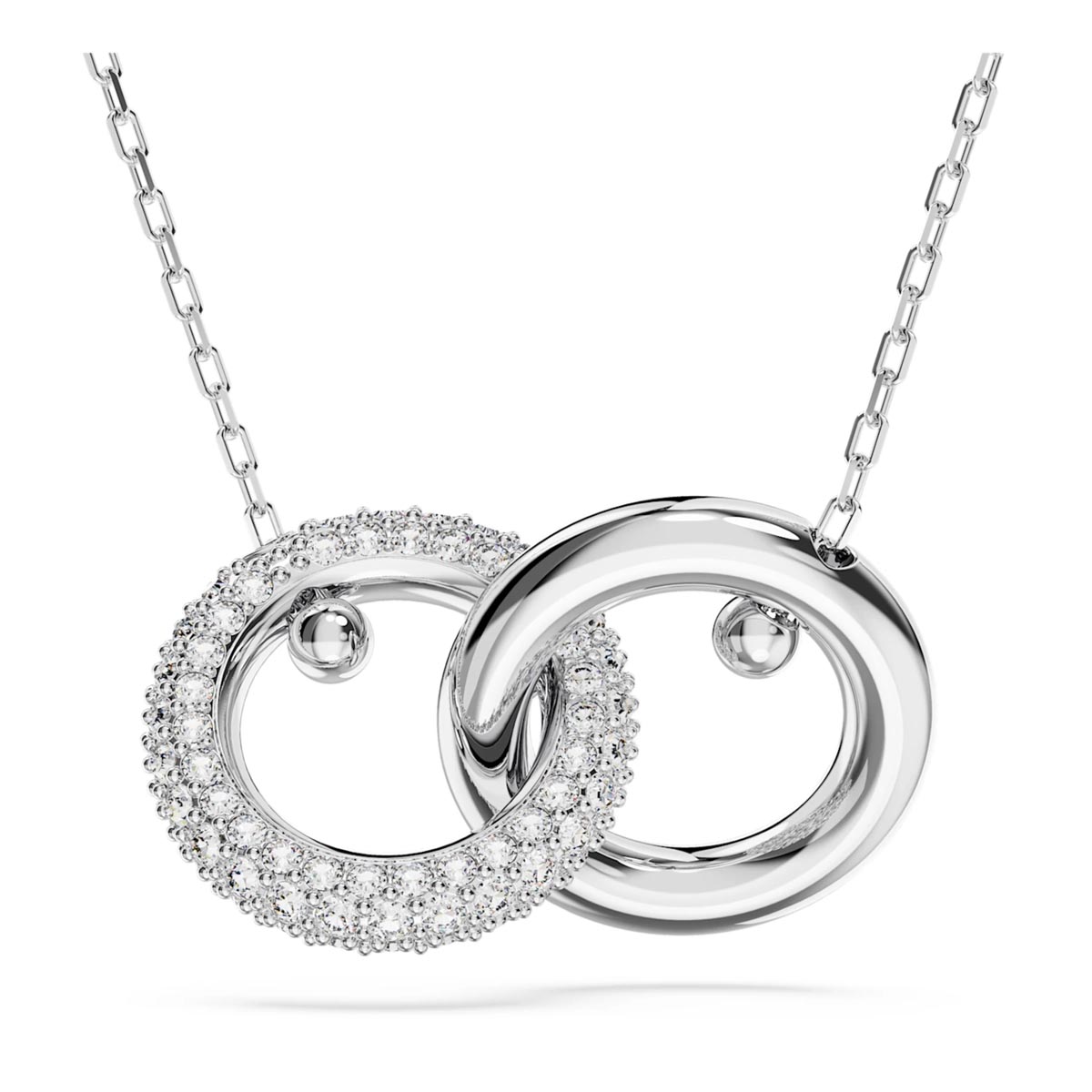Swarovski Dextera Interlocking Circle Necklace