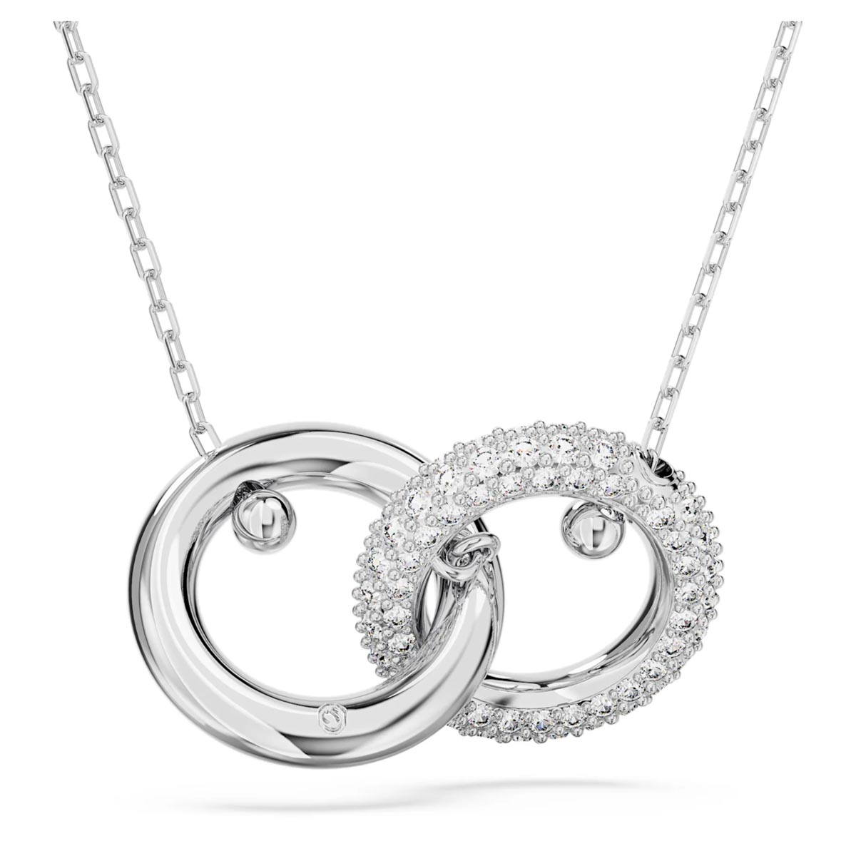Swarovski Dextera Interlocking Circle Necklace