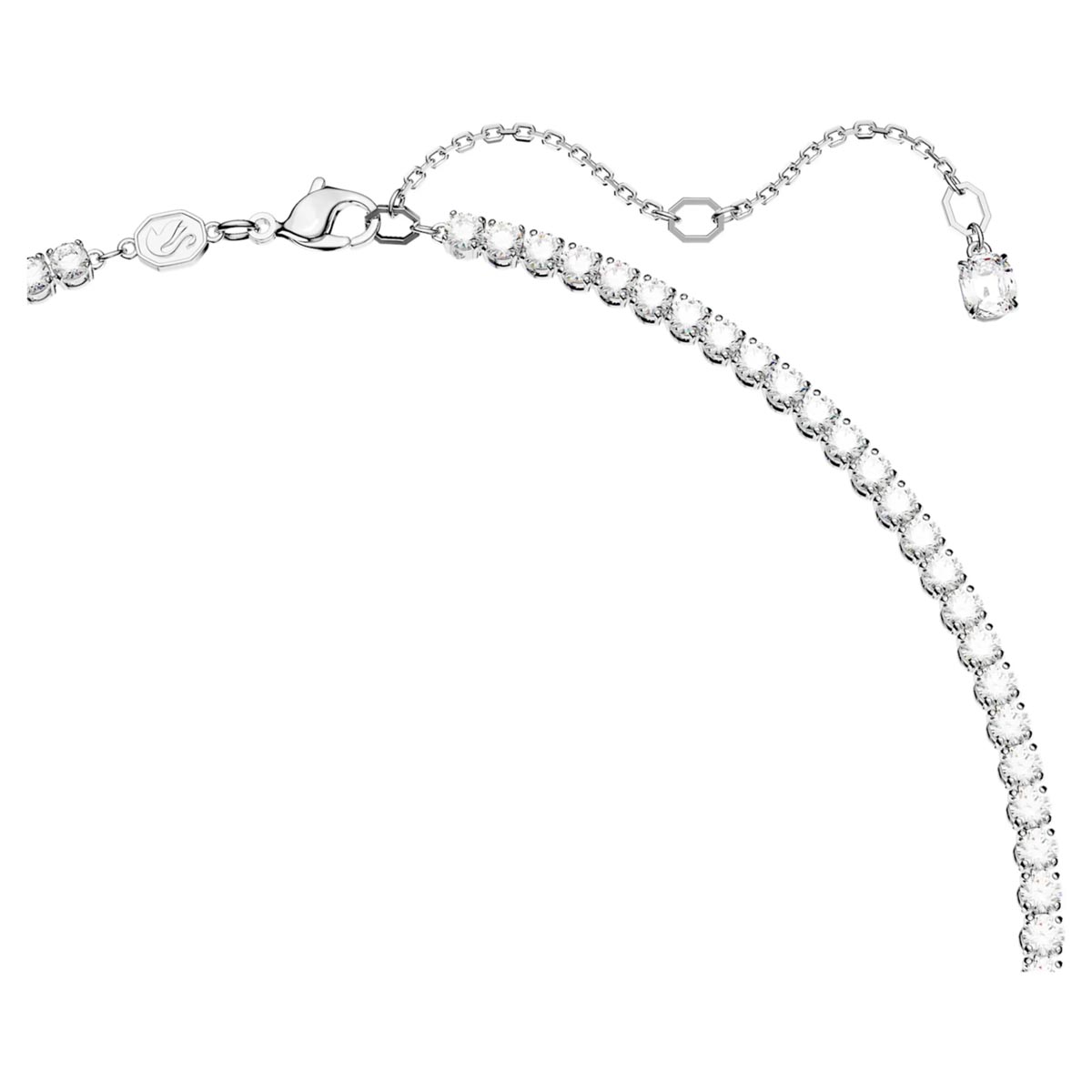 Swarovski Blue Crystal Matrix Tennis Necklace