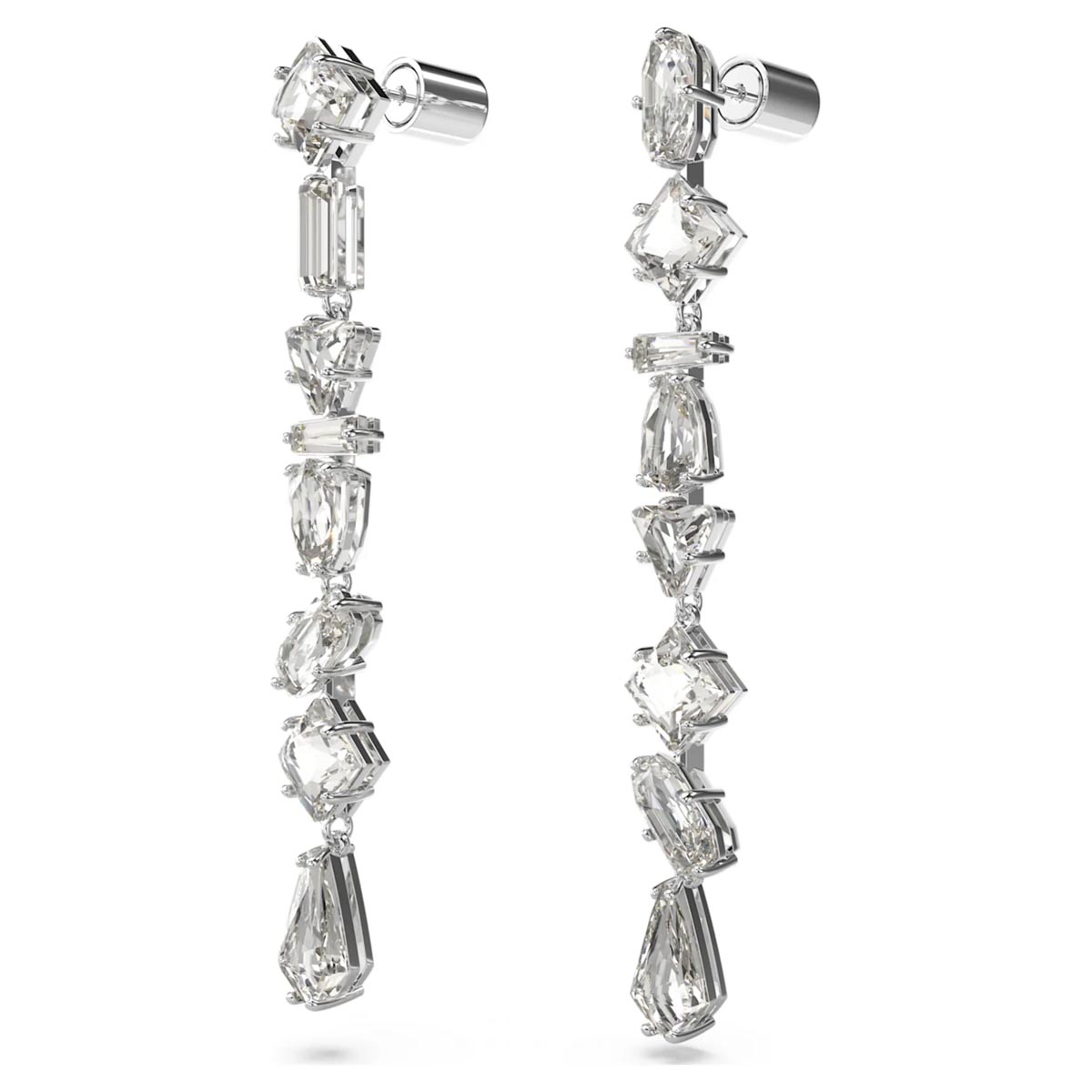 Swarovski Asymmetrical Mesmera Drop Earrings