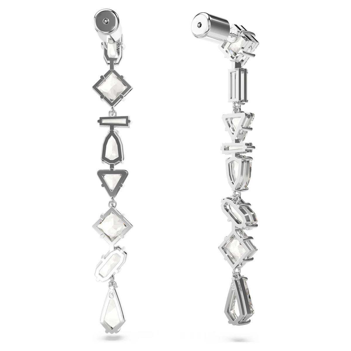 Swarovski Asymmetrical Mesmera Drop Earrings