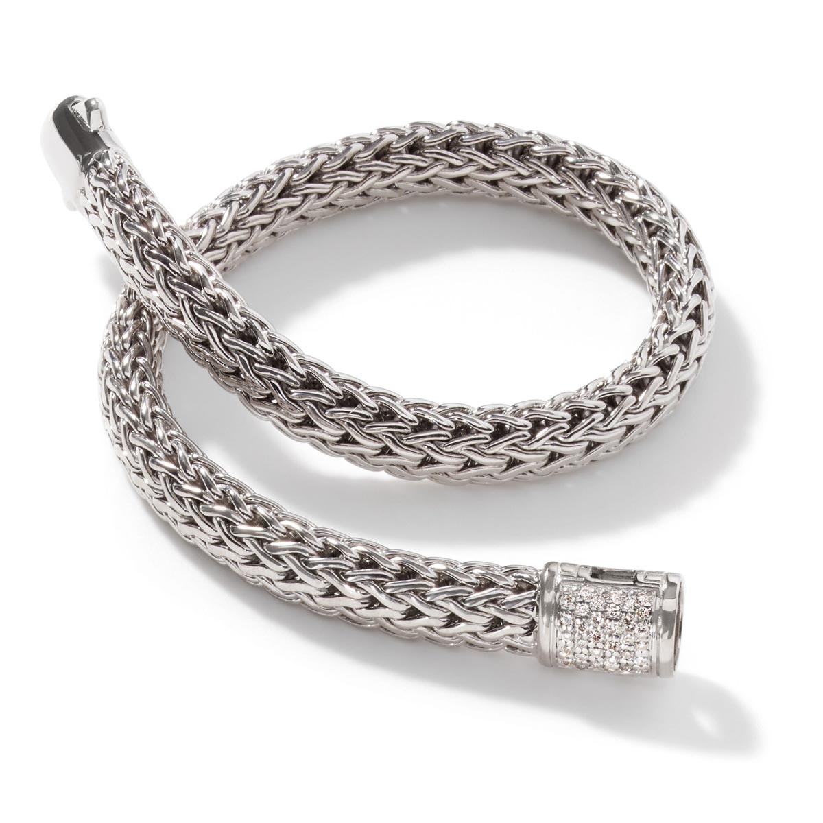 John Hardy Icon Bracelet with Diamonds in Sterling Silver (1 John Hardy Icon Bracelet with Diamonds in Sterling Silver (1
