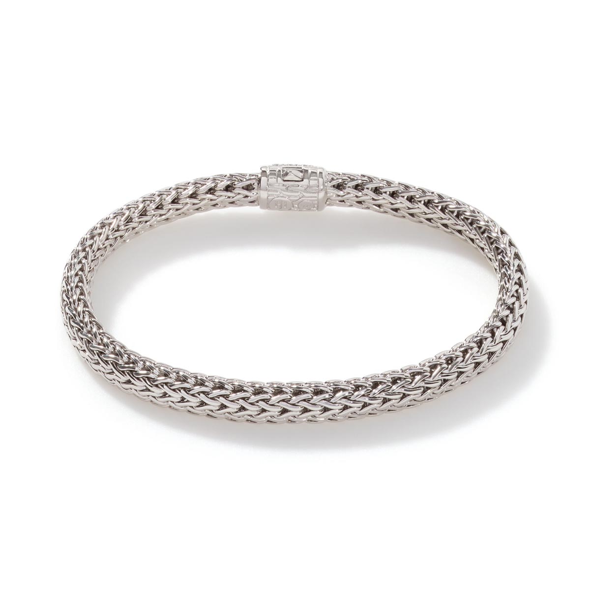 John Hardy Icon Bracelet with Diamonds in Sterling Silver (1/47ct tw)