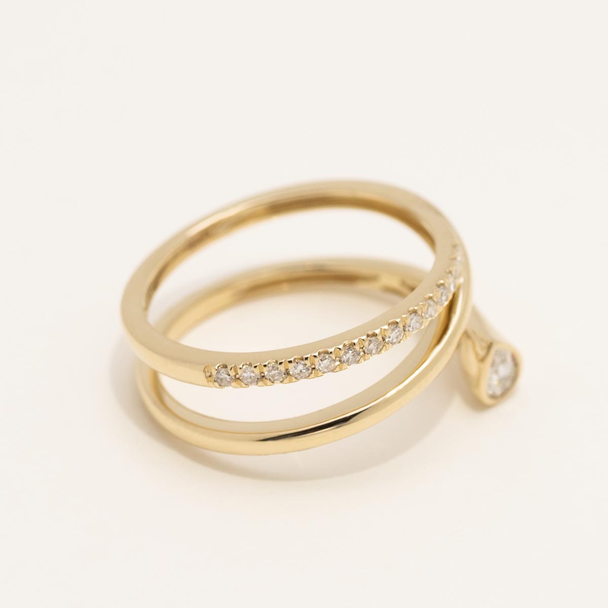 Diamond Fashion Ring in 14kt Yellow Gold (1/4ct tw)