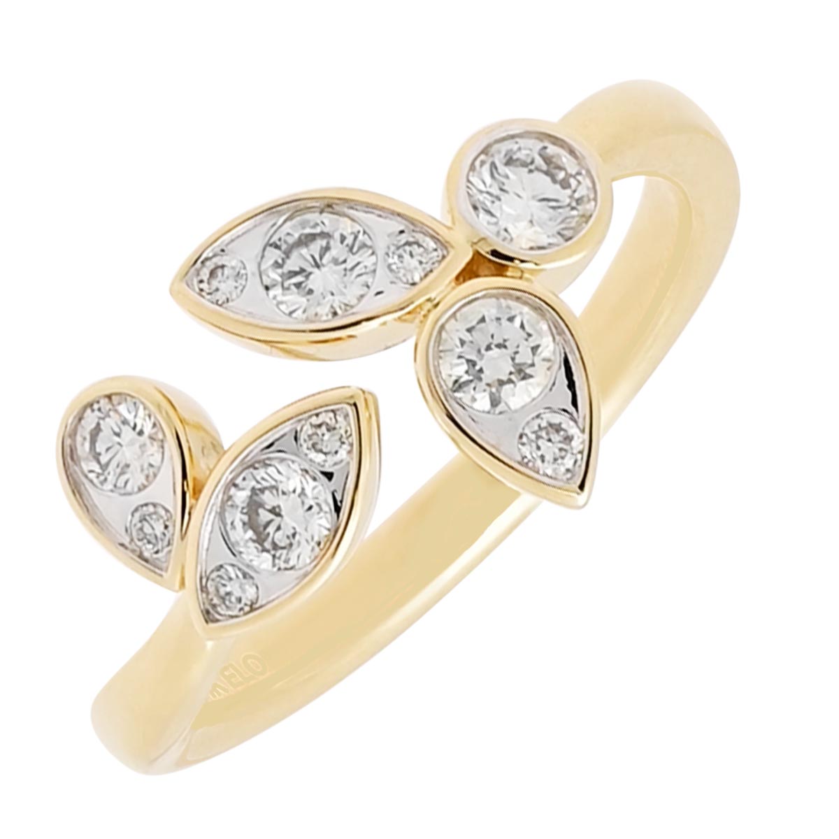 Diamond Fashion Ring in 14kt Yellow Gold (3/8ct tw)