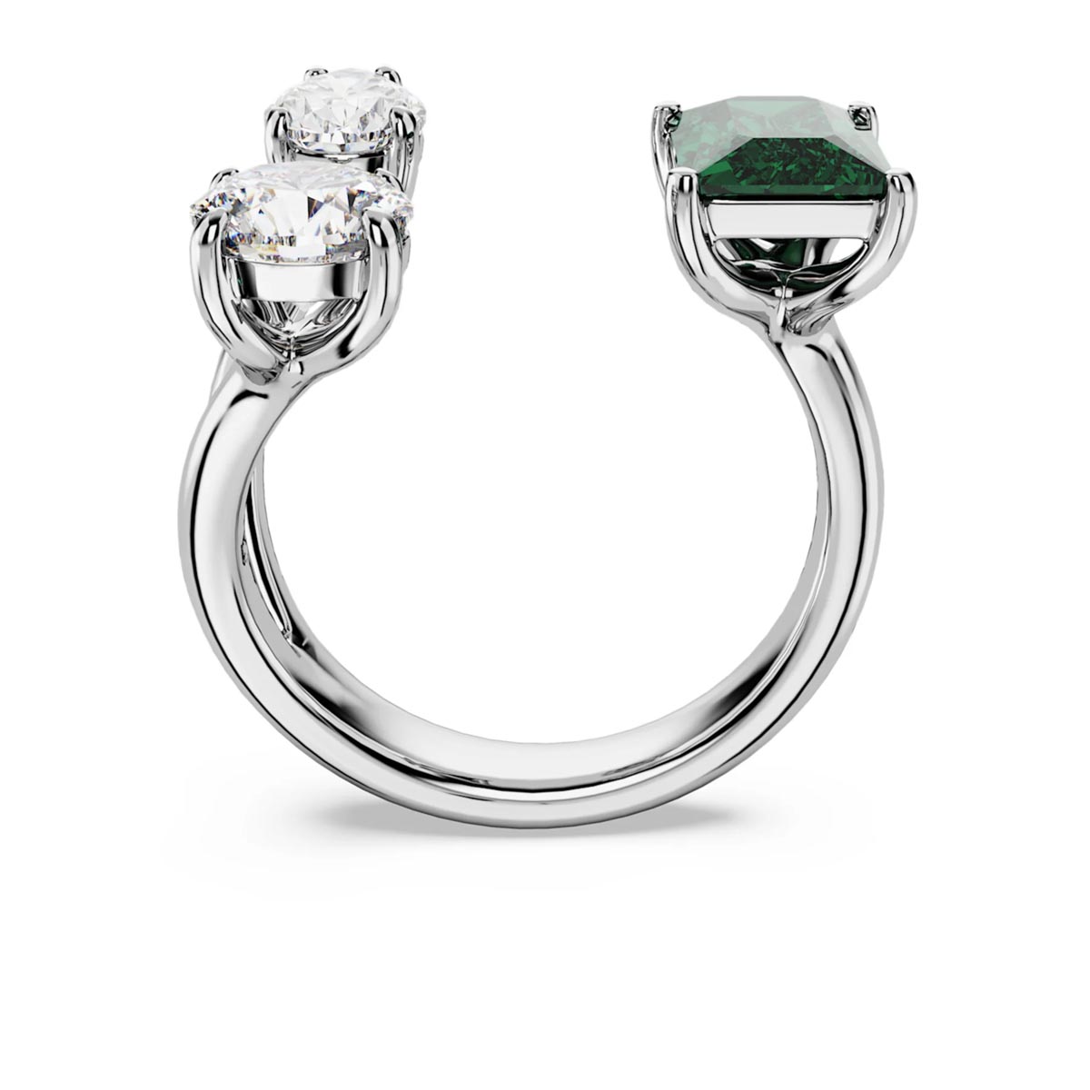 Swarovski Green Mesmera Open Ring (size 8)