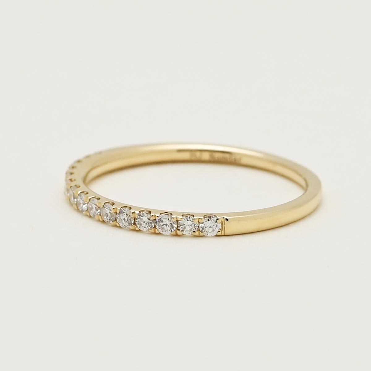 Petite Diamond Band in 14kt Yellow Gold (1/4ct tw)
