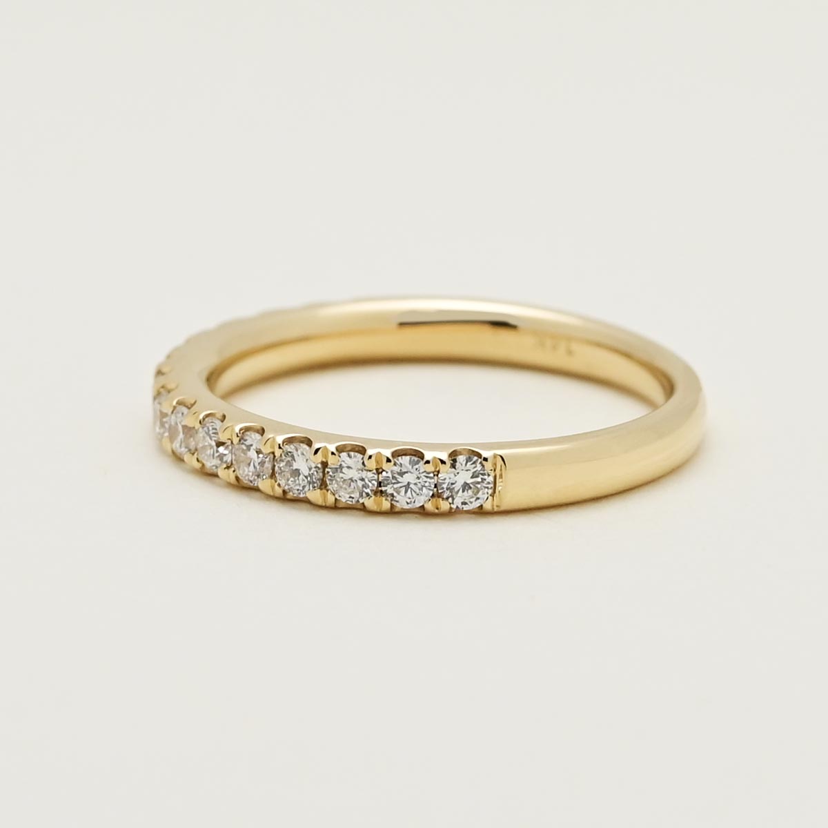 Petite Comfort Fit Diamond Band in 14kt Yellow Gold (1/2ct tw)