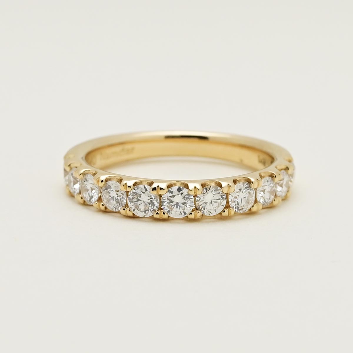 Comfort Fit Diamond Wedding Band in 14kt Yellow Gold (1ct tw)