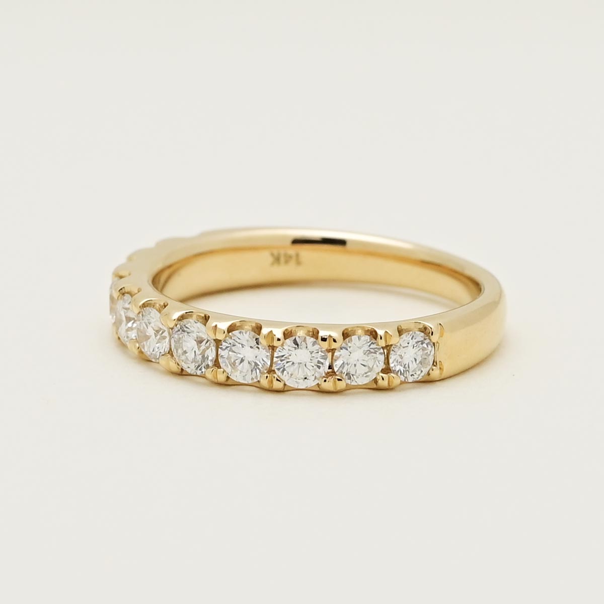 Comfort Fit Diamond Wedding Band in 14kt Yellow Gold (1ct tw)