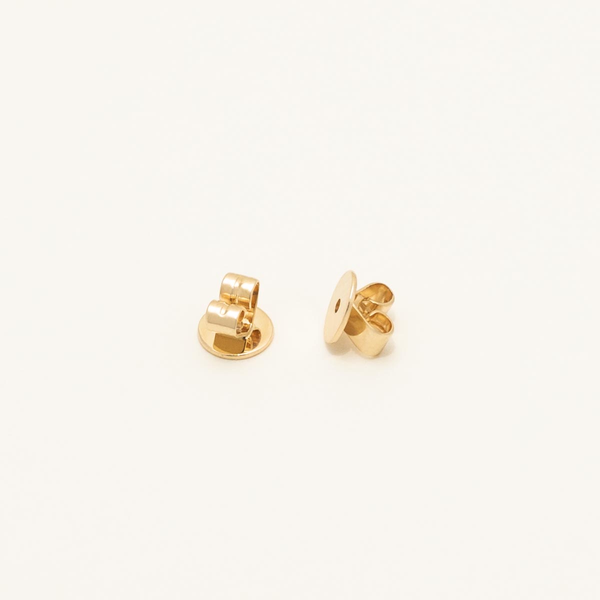 Sapphire Evil Eye Stud Earrings in 10kt Yellow Gold with Diamonds (1/10ct tw)