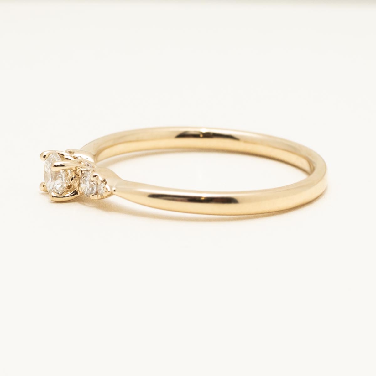 Northern Star Diamond Engagement Ring in 14kt Yellow Gold (1/3ct tw)