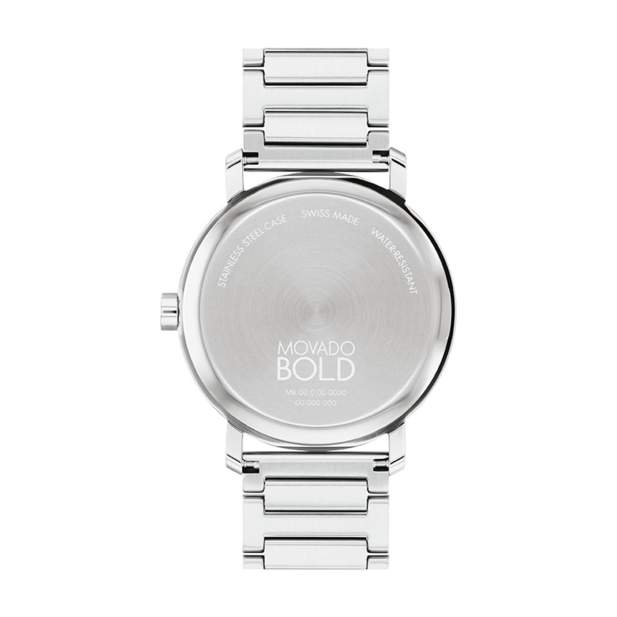 Movado Bold Evolution 2.0 Mens Watch with Blue Ion Plated Dial and Stainless Steel Bracelet (Swiss quartz movement)