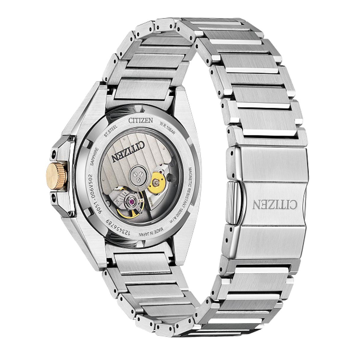 Citizen Series8 831 Limited Edition Mens Watch with Champagne Dial and Stainless Steel Bracelet (automatic movement)