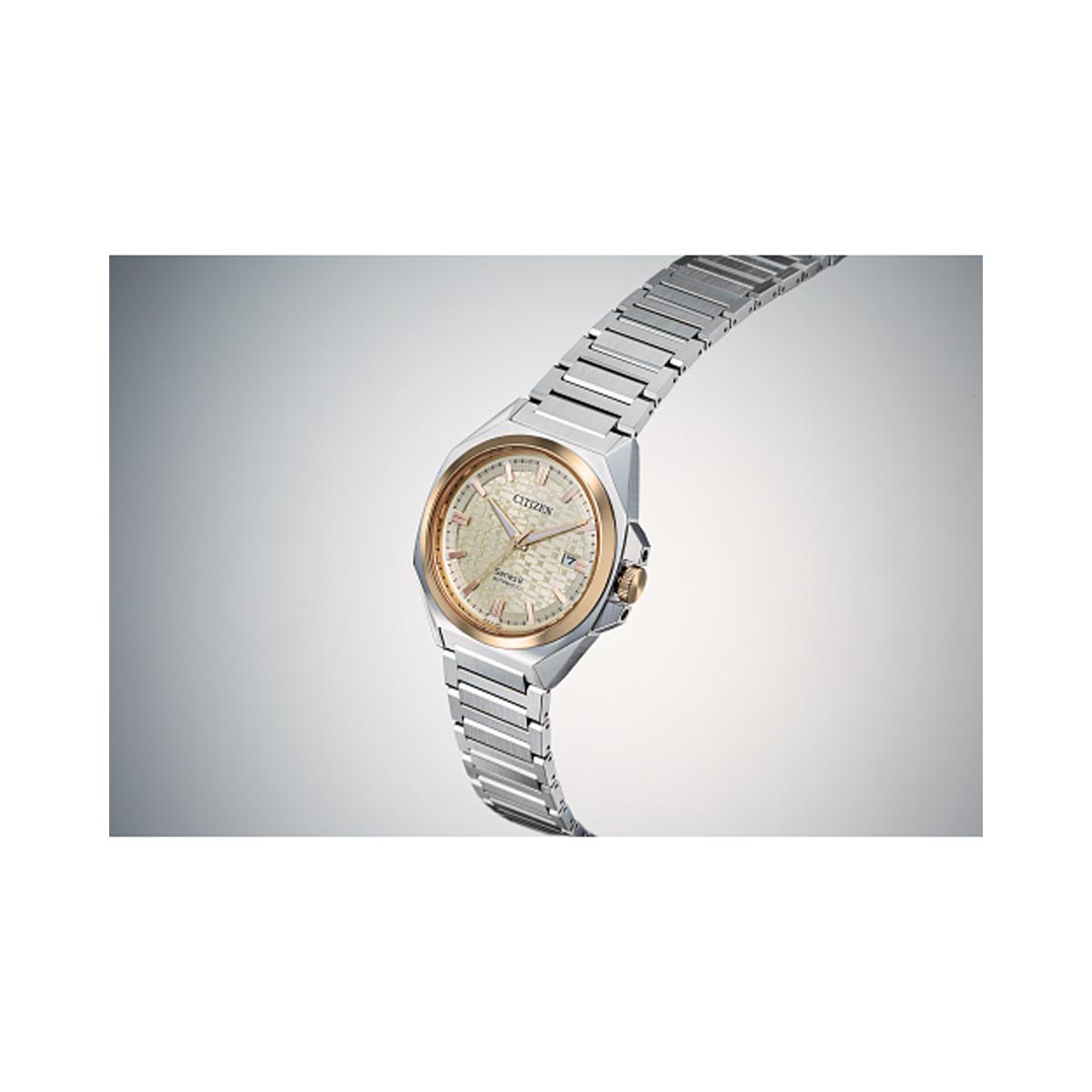 Citizen Series8 831 Limited Edition Mens Watch with Champagne Dial and Stainless Steel Bracelet (automatic movement)