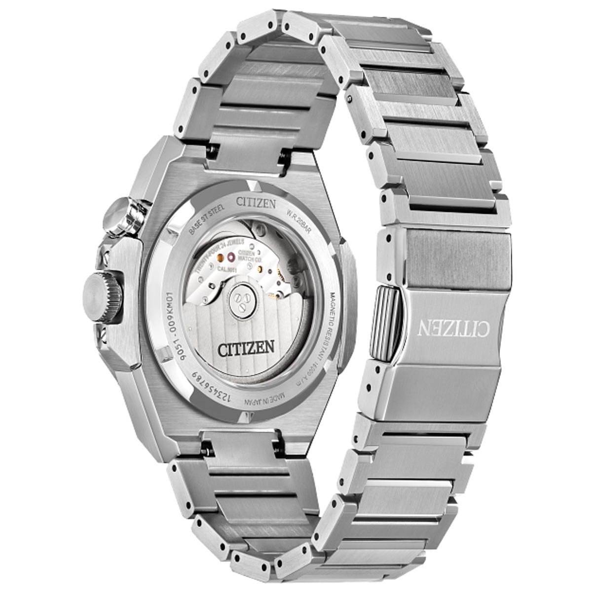 Citizen Series8 890 Mens Watch with Blue Dial and Stainless Steel Bracelet (automatic movement)