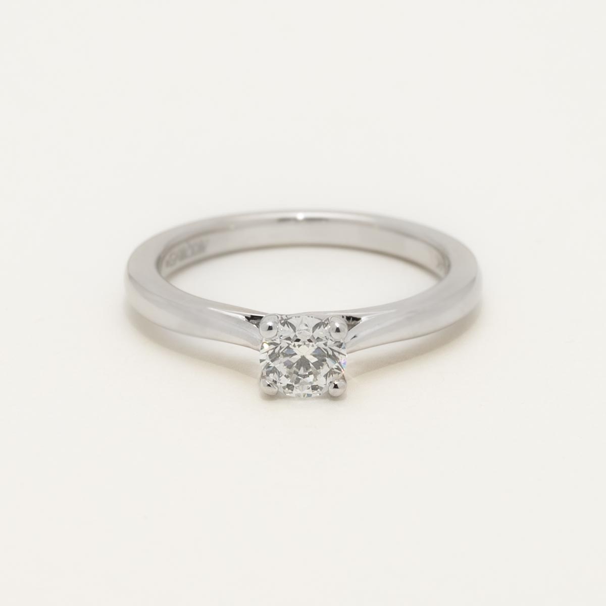 Diamond Solitaire Engagement Ring in 14kt White Gold (1/2ct tw)
