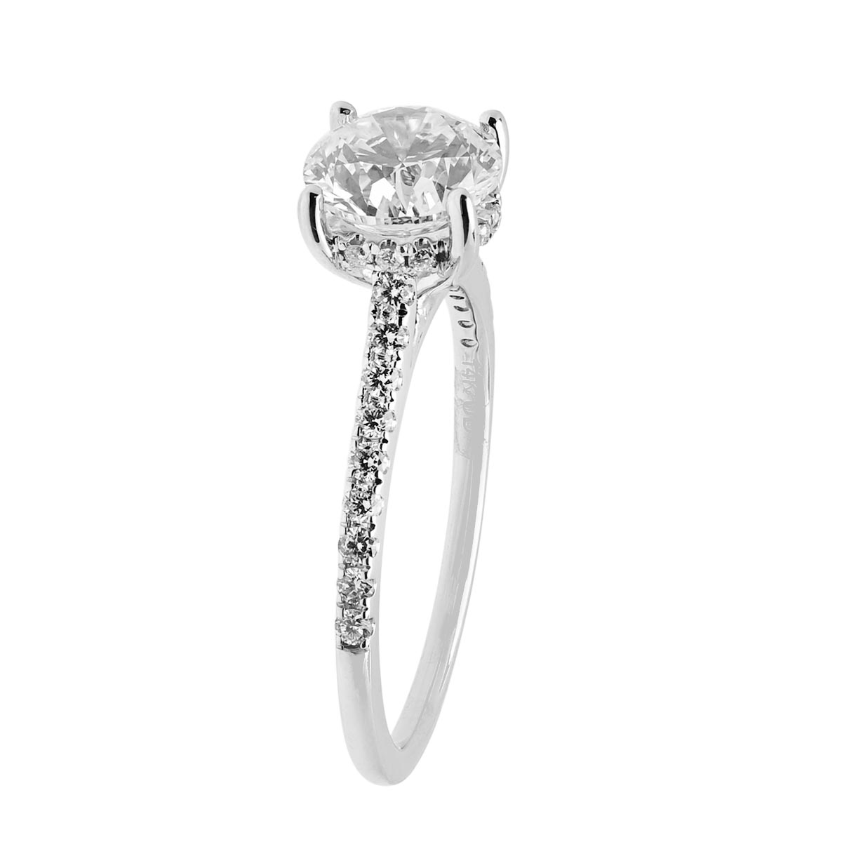 Lab Grown Diamond Bridal Set in 14kt White Gold (2ct tw)