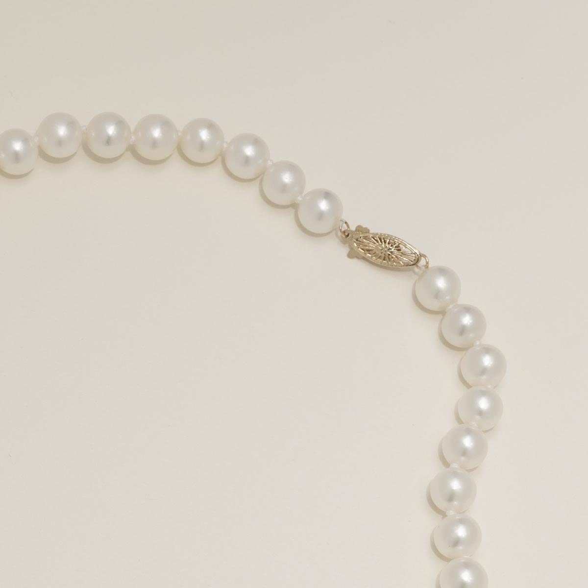 Mastoloni Cultured Freshwater Pearl Strand Necklace in 14kt Yellow Gold (8-8.5mm pearls)