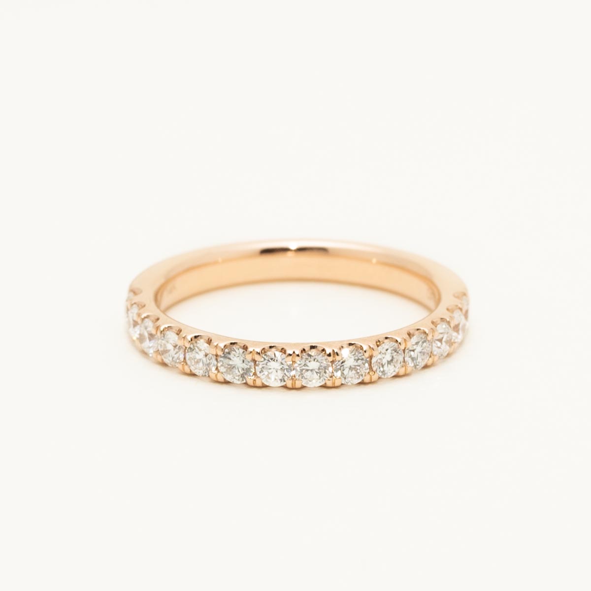 Diamond Wedding Band in 14kt Rose Gold (5/8ct tw)