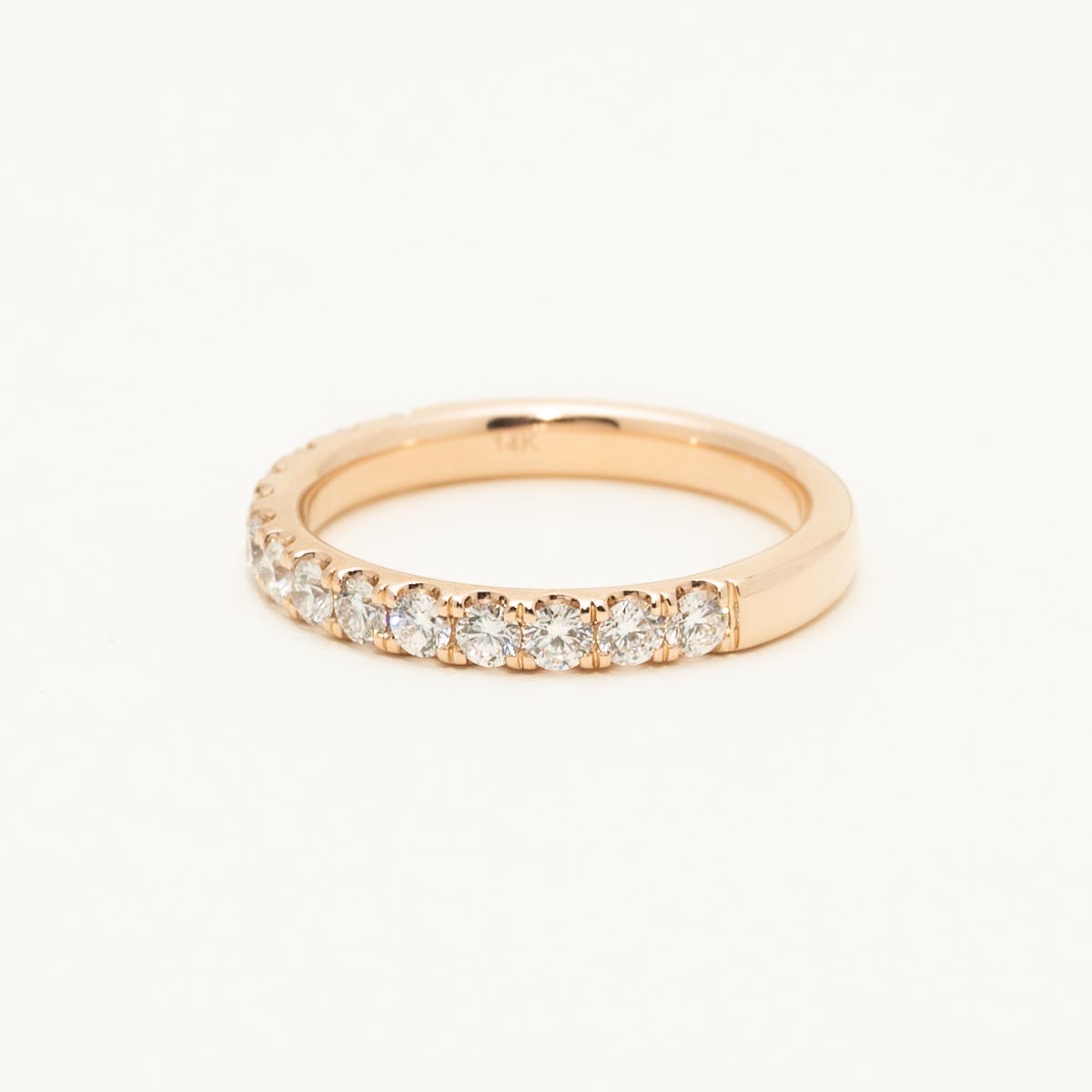 Diamond Wedding Band in 14kt Rose Gold (5/8ct tw)