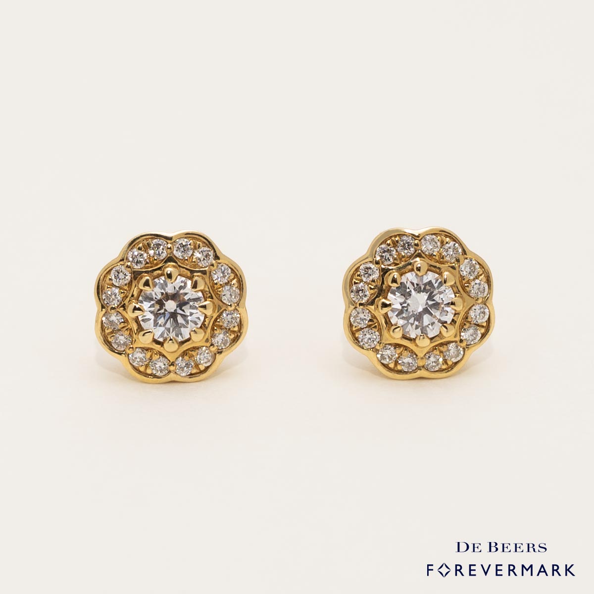 Forevermark Diamond Stud Earrings in 18kt Yellow Gold (5/8ct tw)