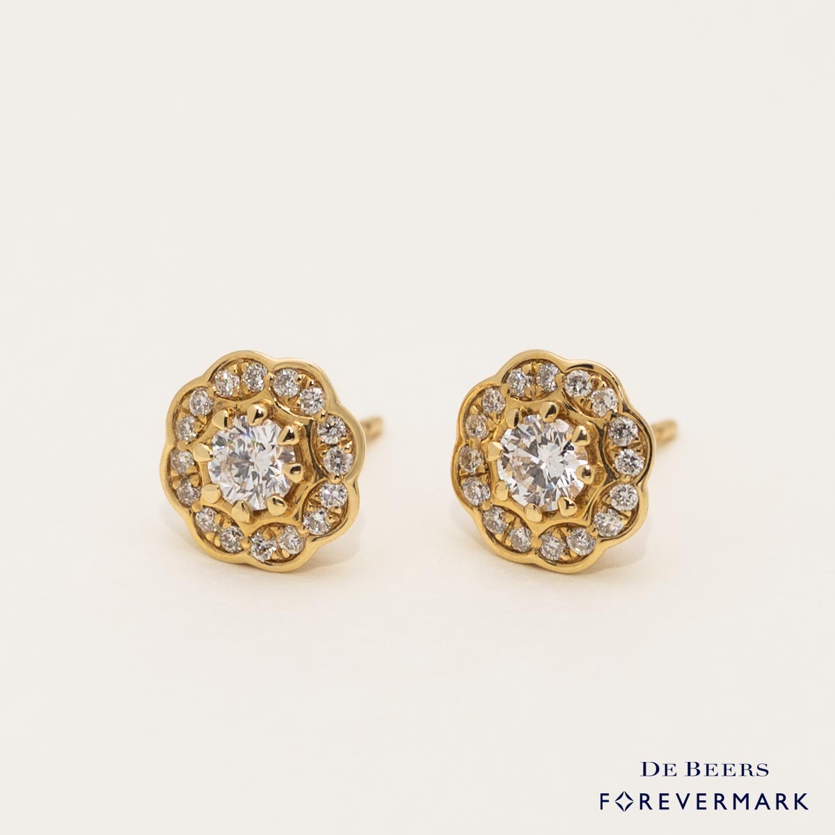 Forevermark Diamond Stud Earrings in 18kt Yellow Gold (5/8ct tw)