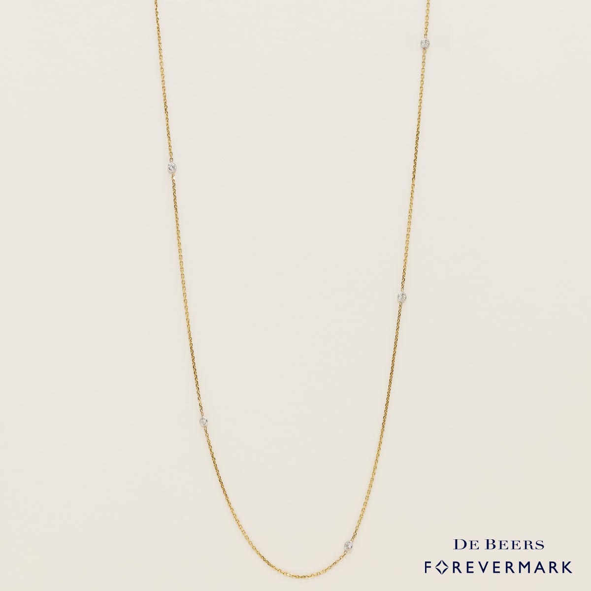 Forevermark Diamonds by the Yard Necklace in 18kt Yellow Gold (1ct tw)