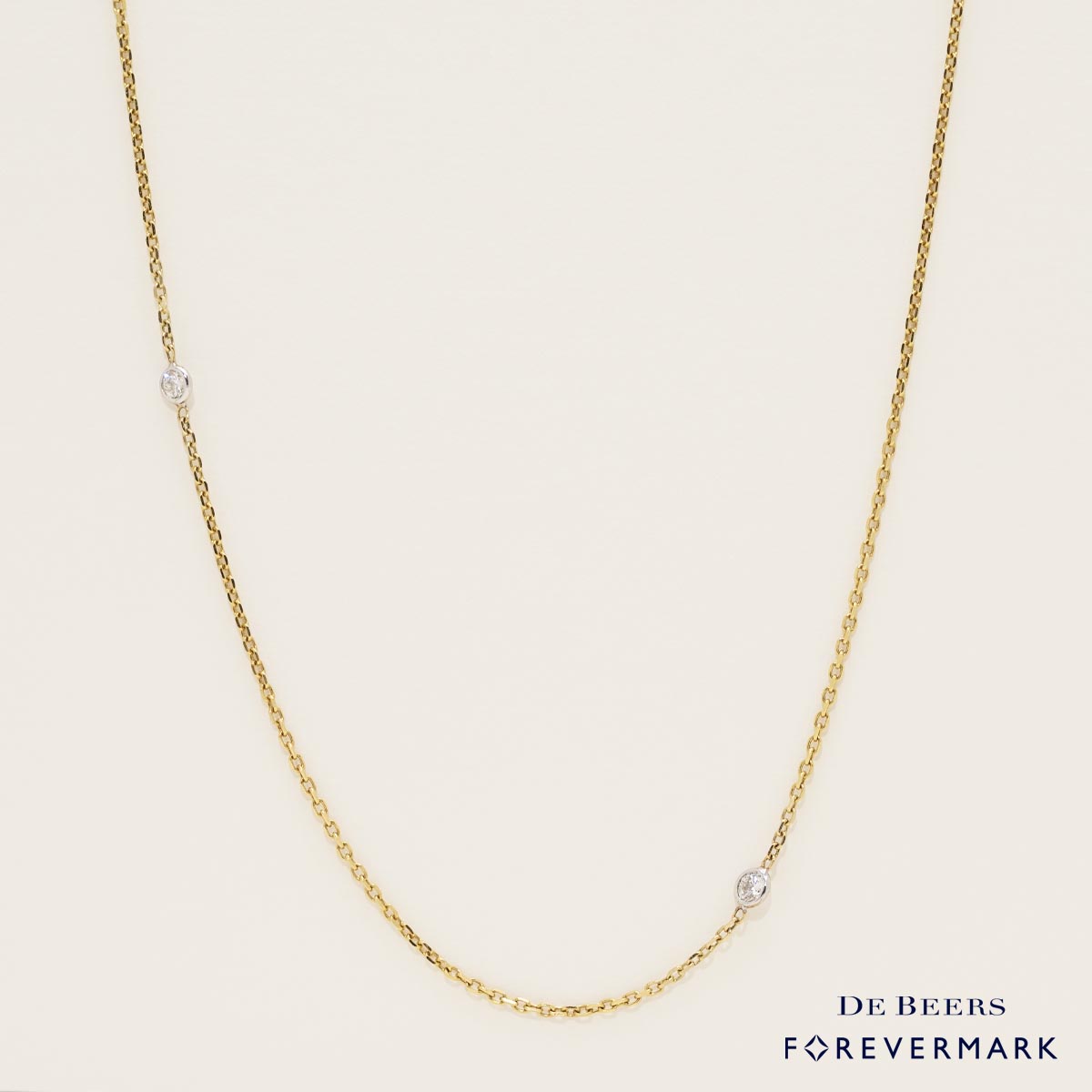 Forevermark Diamonds by the Yard Necklace in 18kt Yellow Gold (1ct tw)