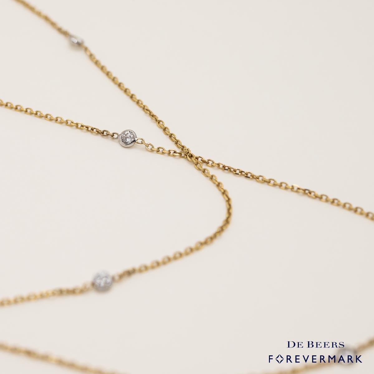 Forevermark Diamonds by the Yard Necklace in 18kt Yellow Gold (1ct tw)