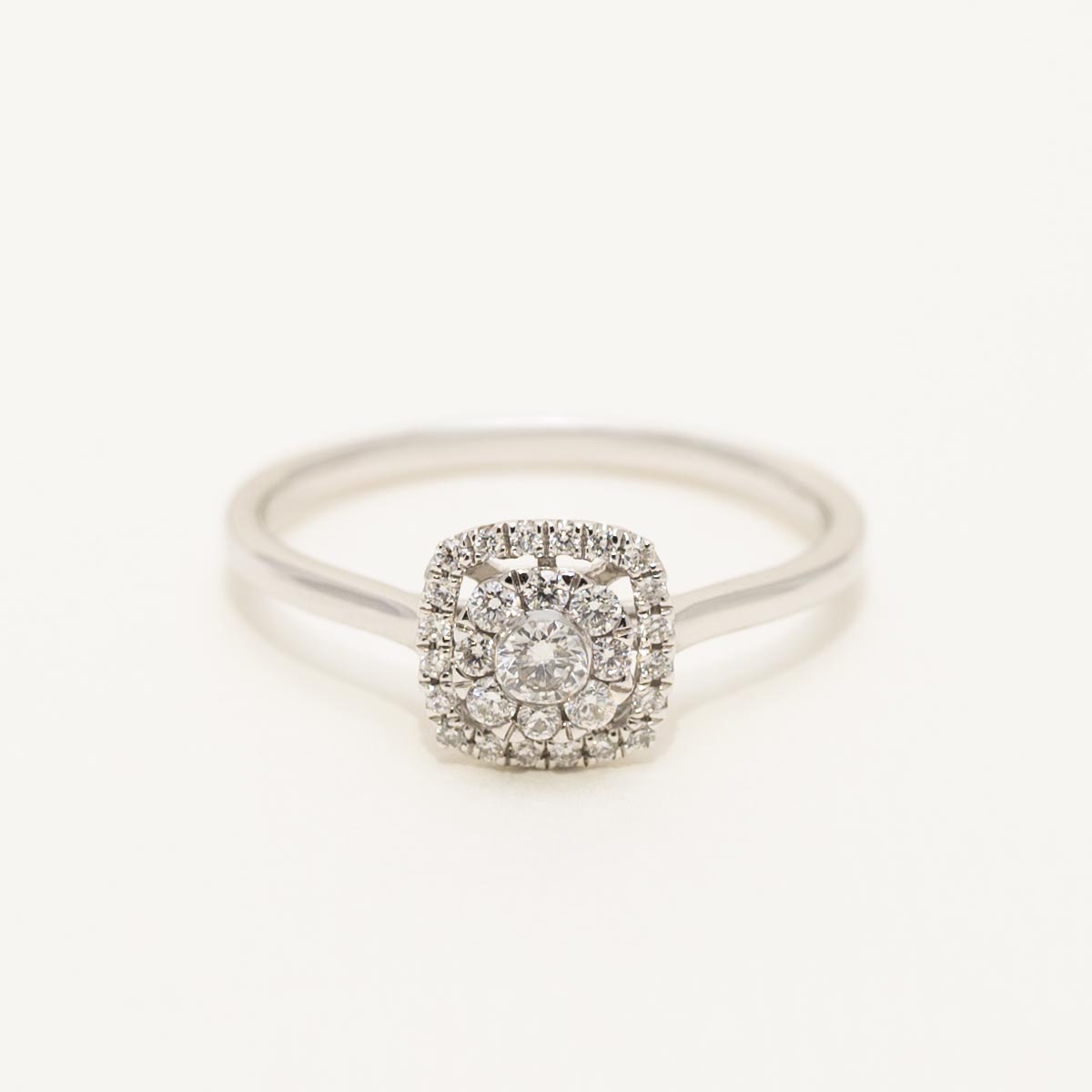 Diamond Engagement Ring in 14kt White Gold (1/4ct tw)