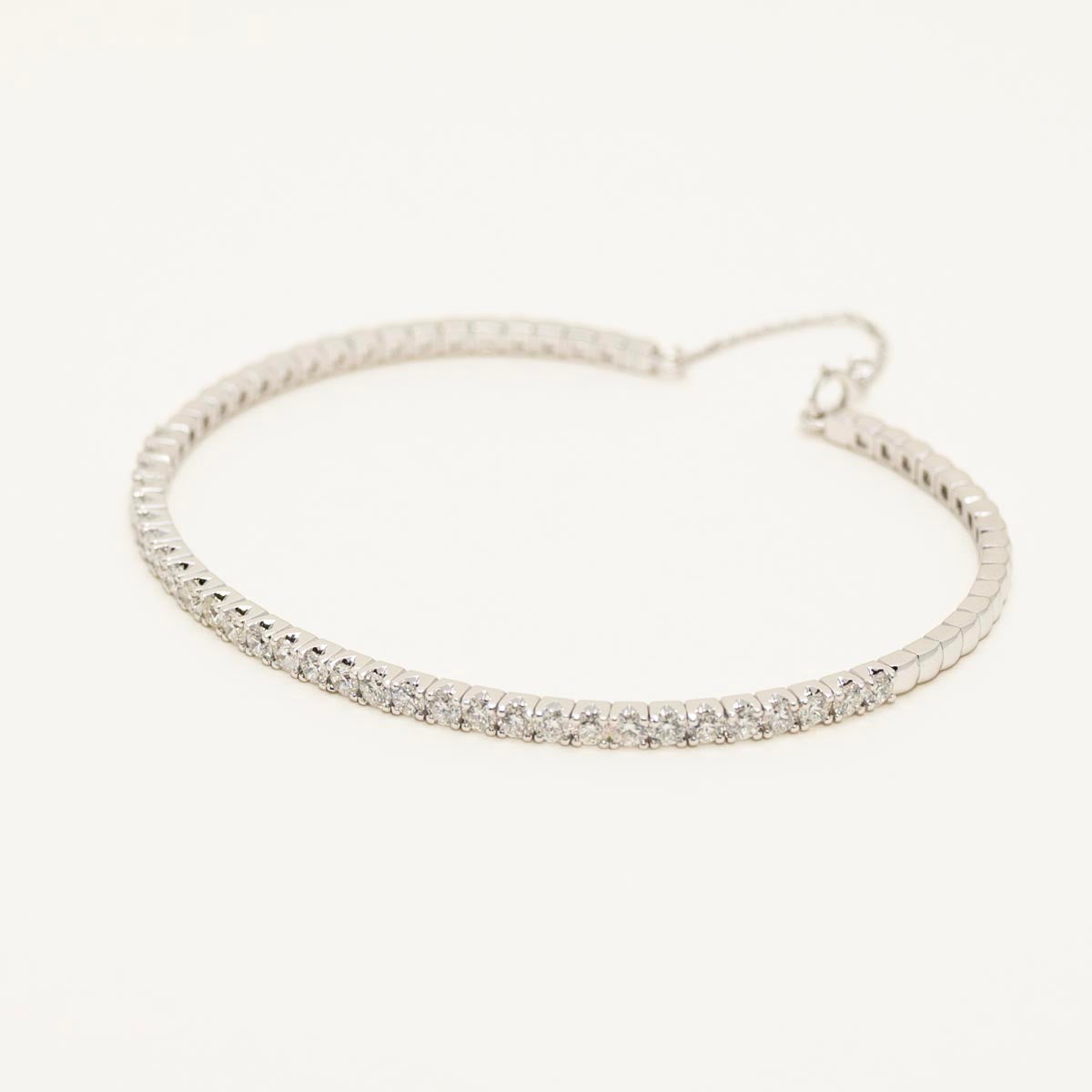 Diamond Flexible Cuff Bracelet in 14kt White Gold (1 5/8ct tw)