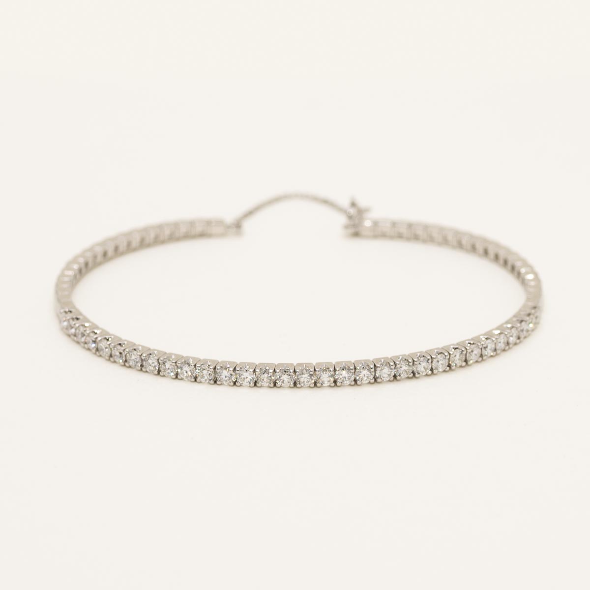 Diamond Flexible Cuff Bracelet in 14kt White Gold (1.58ct tw)
