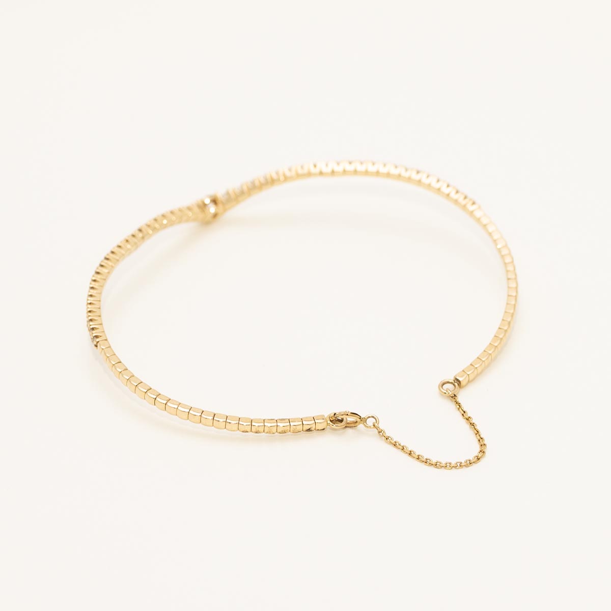 Diamond Flexible Bracelet in 14kt Yellow Gold (5/8ct tw)