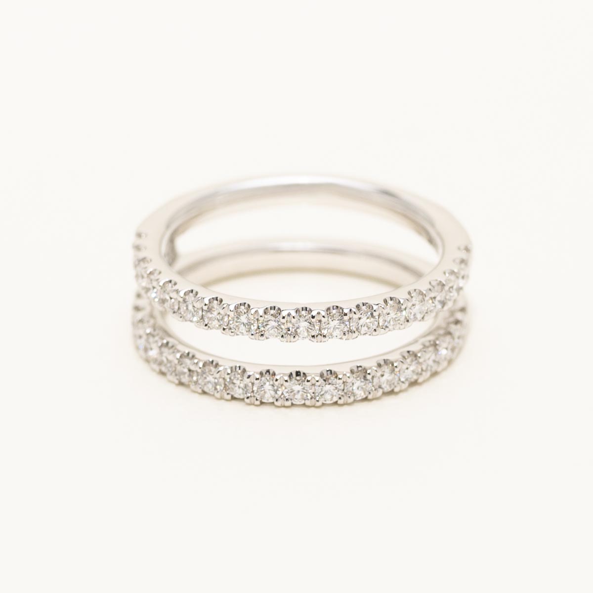 Diamond Wedding Ring Insert in 14kt White Gold (7/8ct tw)