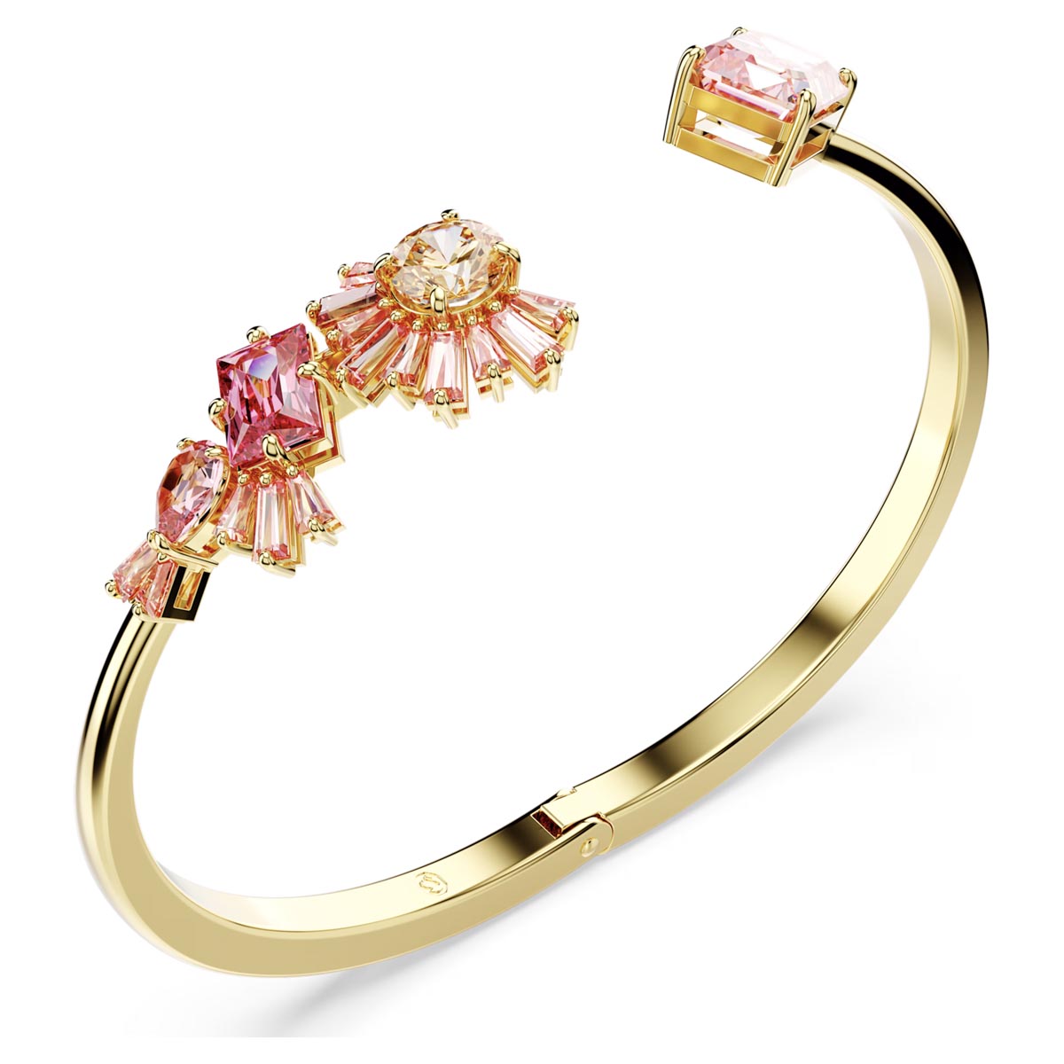 Swarovski Gema Pink Cuff Bracelet