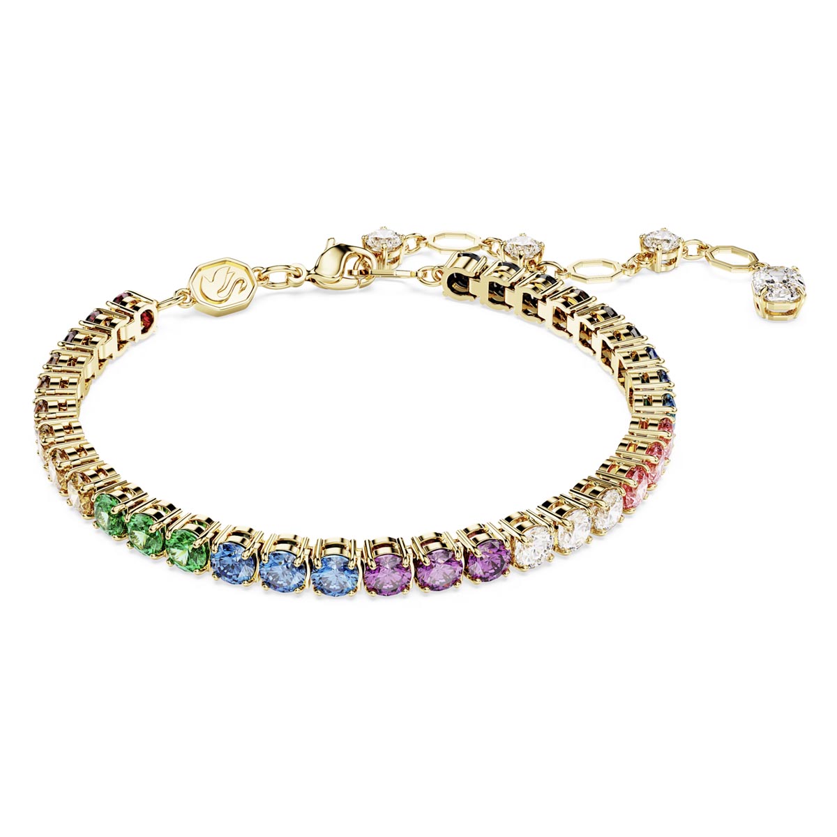 Swarovski Multicolor Matrix Tennis Bracelet