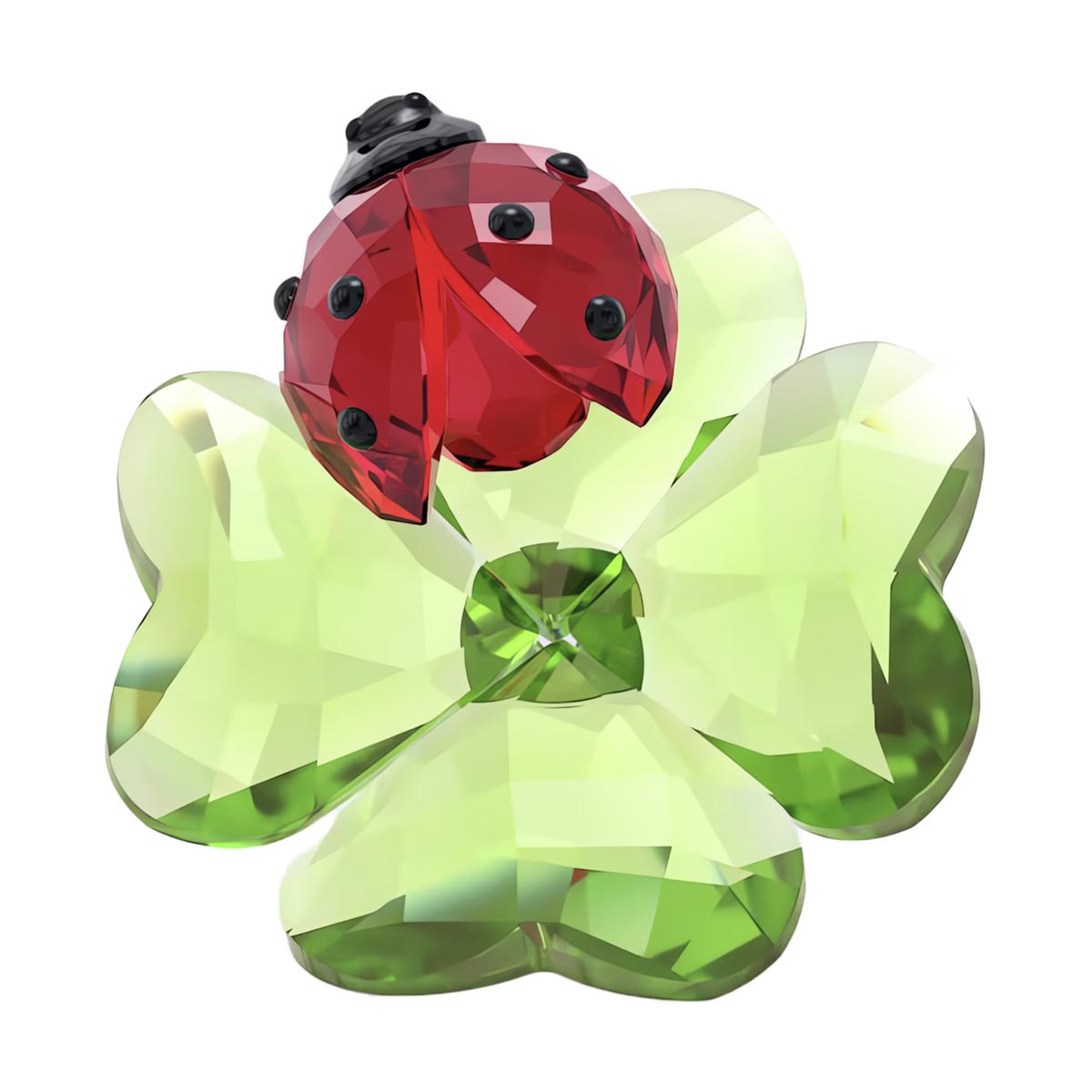 Swarovski Crystal Idyllia Ladybug and Clover