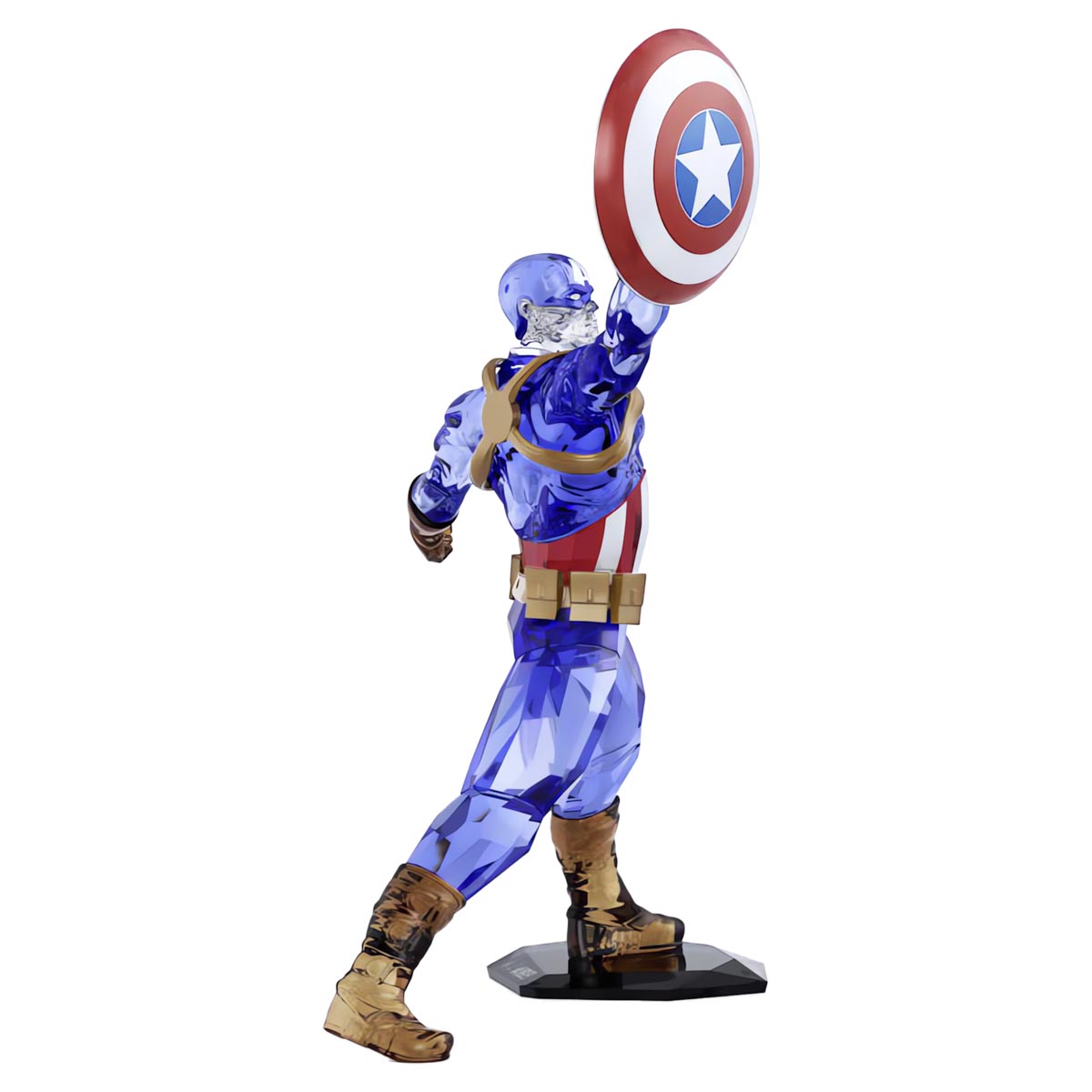 Swarovski Crystal Marvel Captain America