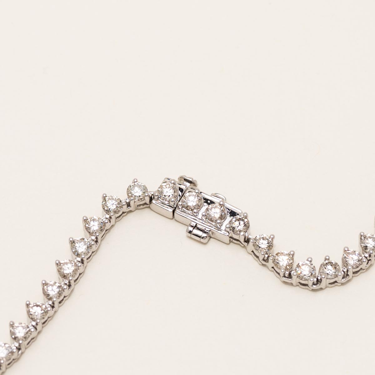 Diamond Tennis Necklace in 14kt White Gold (11ct tw)