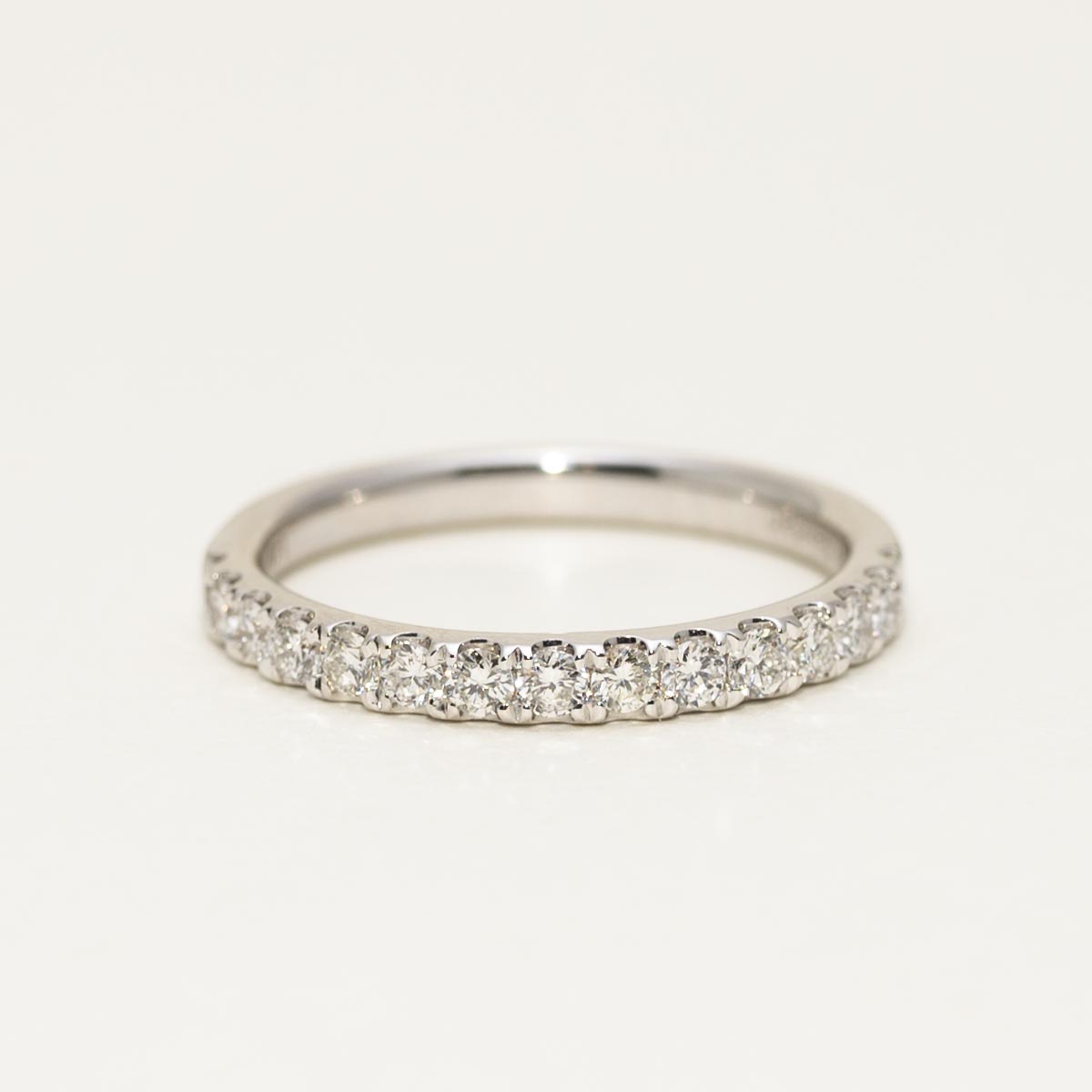 Petite Comfort Fit Diamond Band in 14kt White Gold (1/2ct tw)