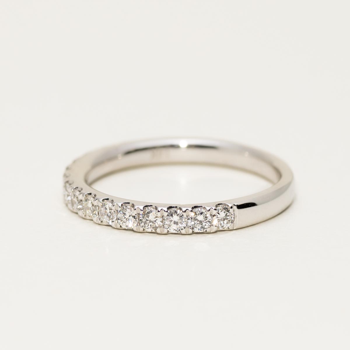 Petite Comfort Fit Diamond Band in 14kt White Gold (1/2ct tw)
