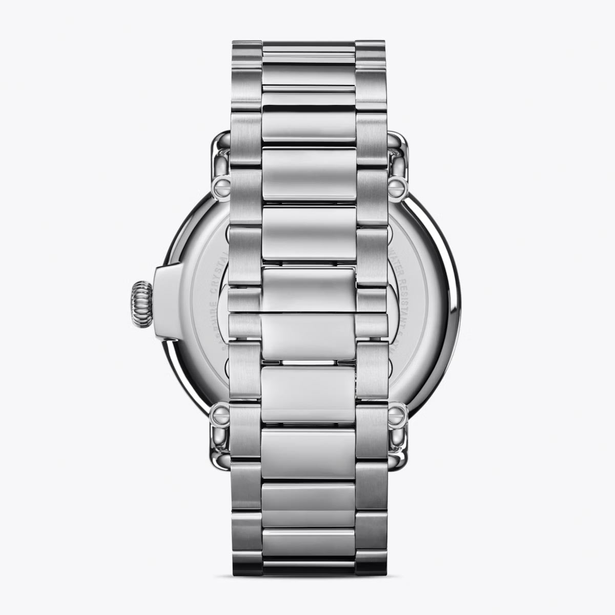 Shinola Runwell Mens Watch with White Dial and Stainless Steel Bracelet (quartz movement)