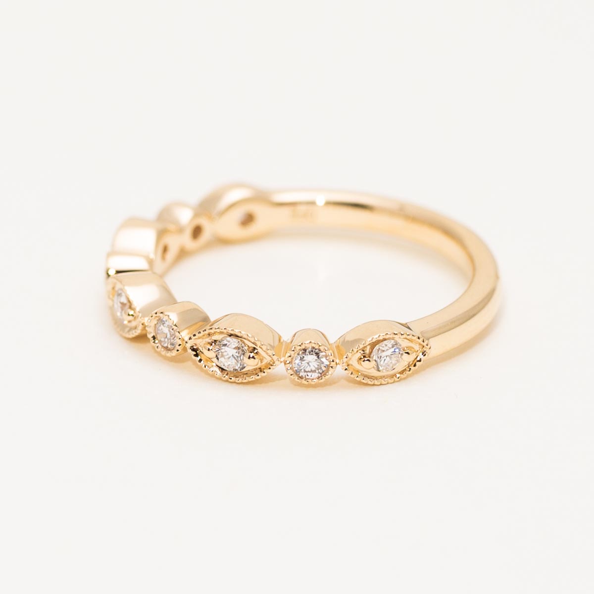 Diamond Wedding Band in 14kt Yellow Gold (1/4ct tw)