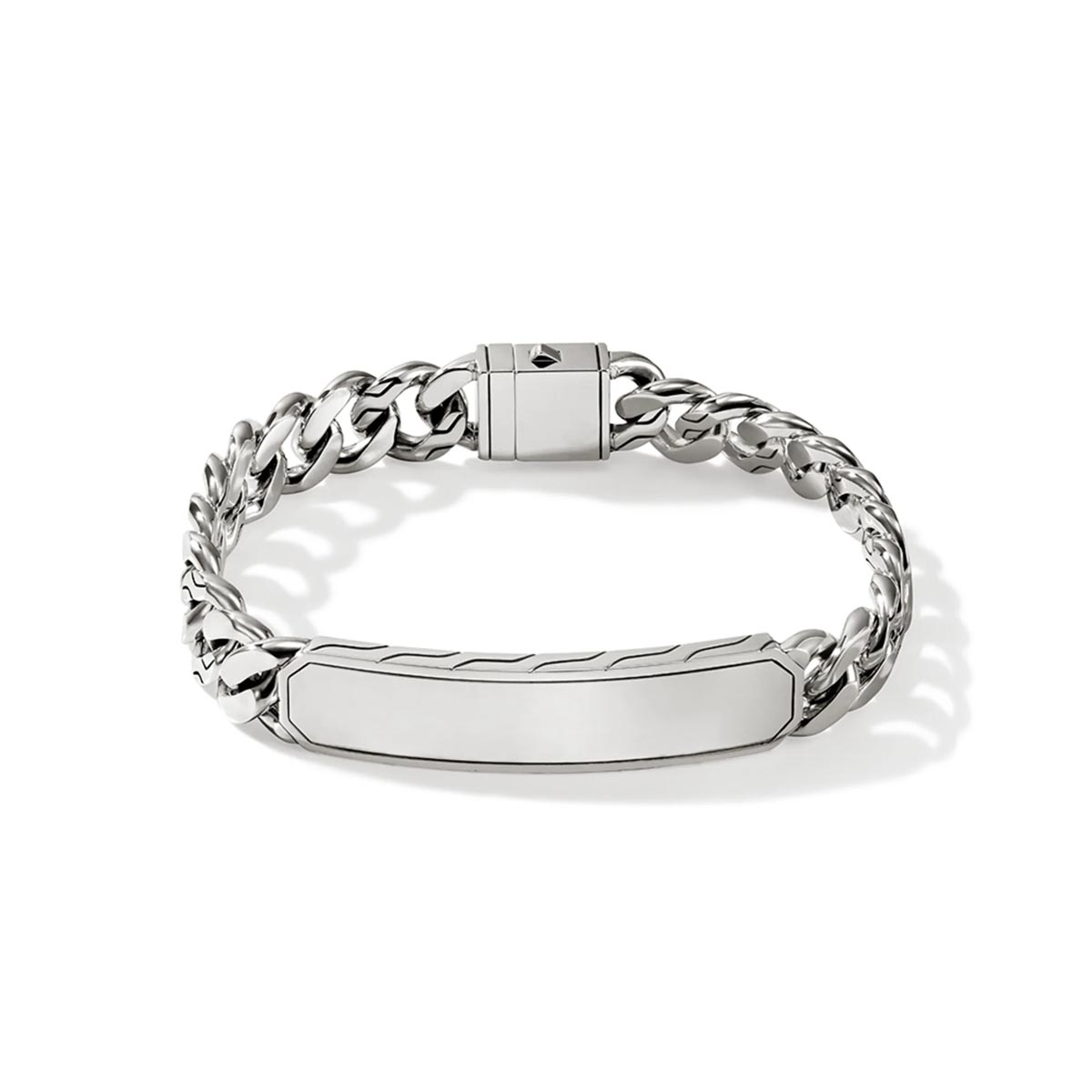 John Hardy ID Curb Link Bracelet in Sterling Silver