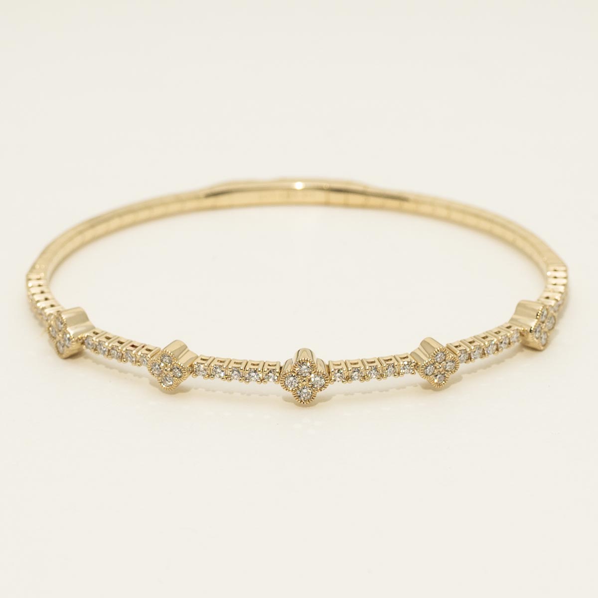 Diamond Flexible Bracelet in 14kt Yellow Gold (1ct tw)