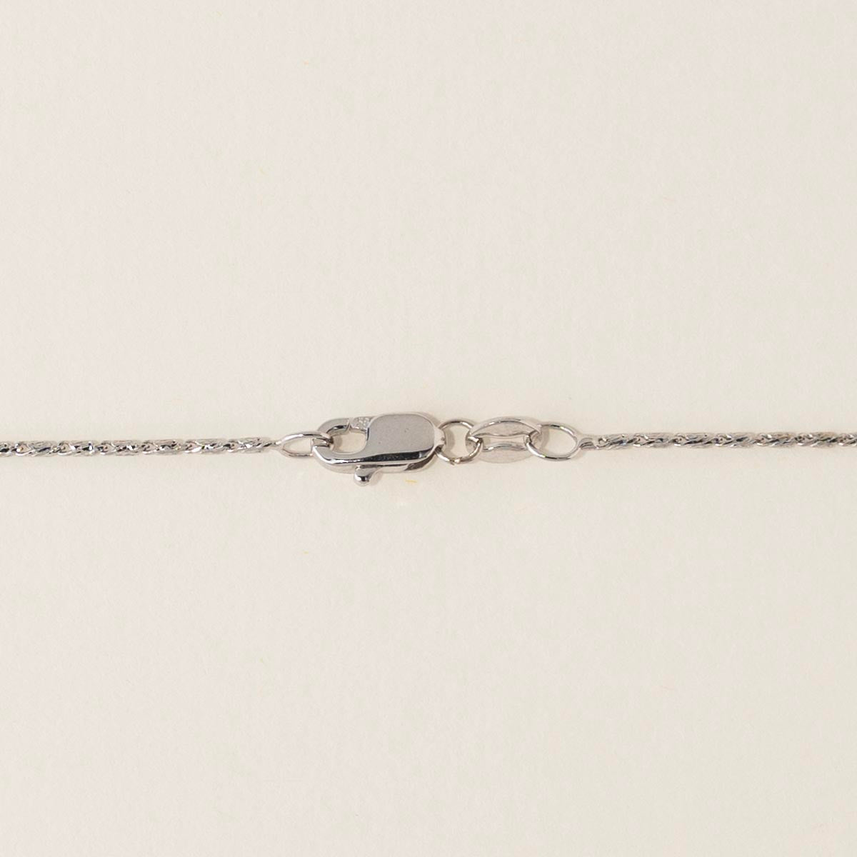 What Is A Raso Chain Pattern Raso Chain in 14kt White Gold (18 inches and 1mm wide) – Day's Jewelers