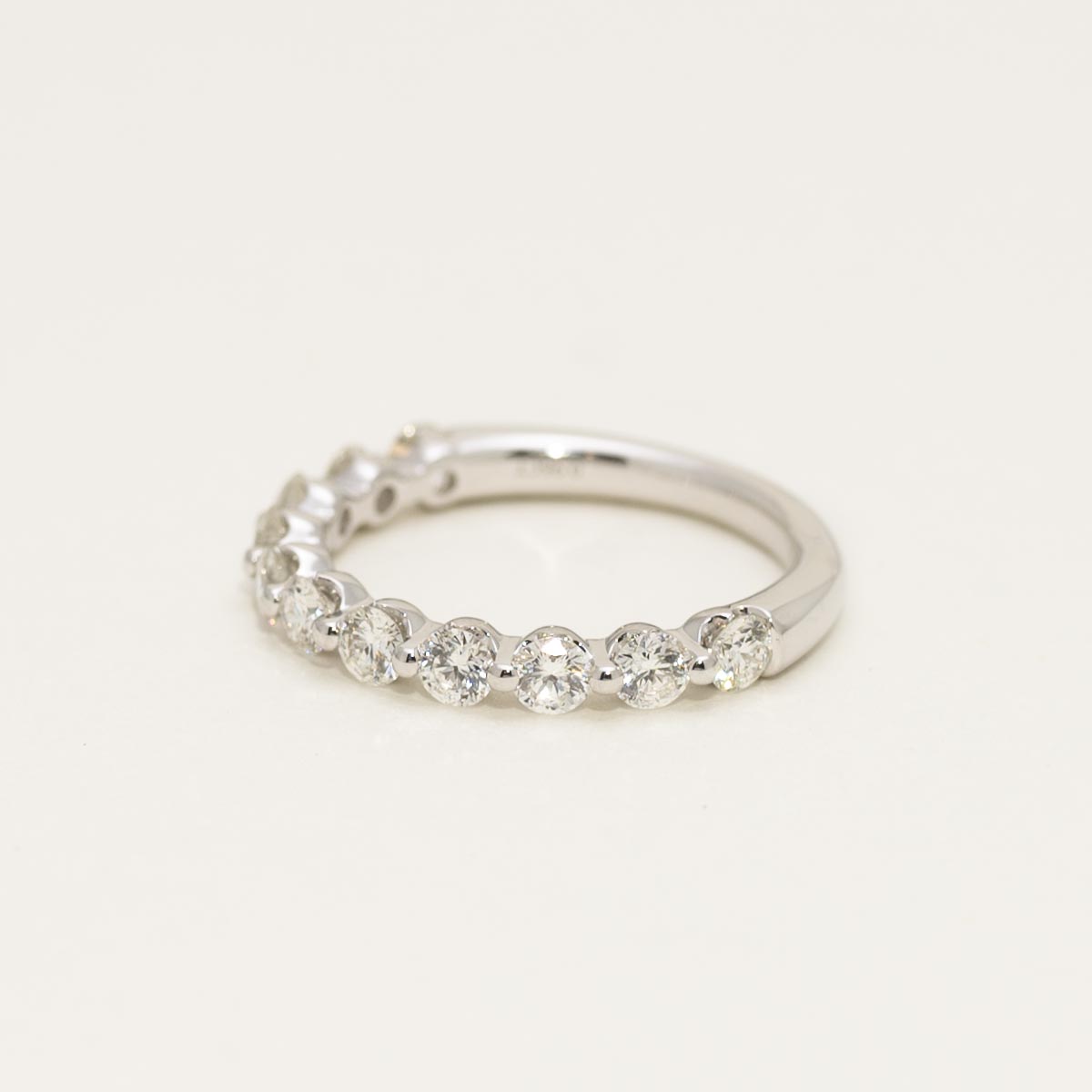 Northern Star Diamond Single Prong Band in 14kt White Gold (1ct tw)