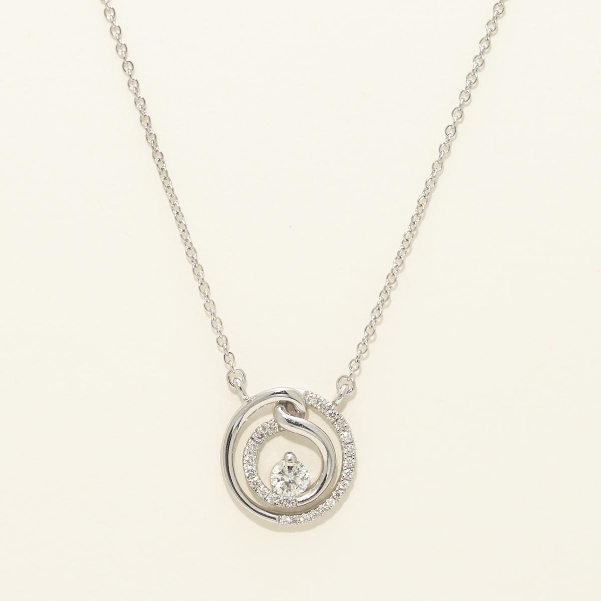 Northern Star Embrace Diamond Necklace in Sterling Silver (1/4ct tw)